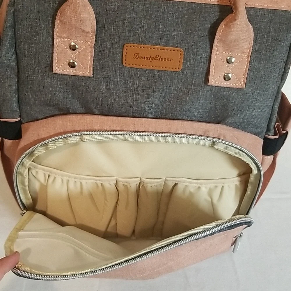 Beauty Livoor Multifunctional Baby Diaper Bag w/ USB